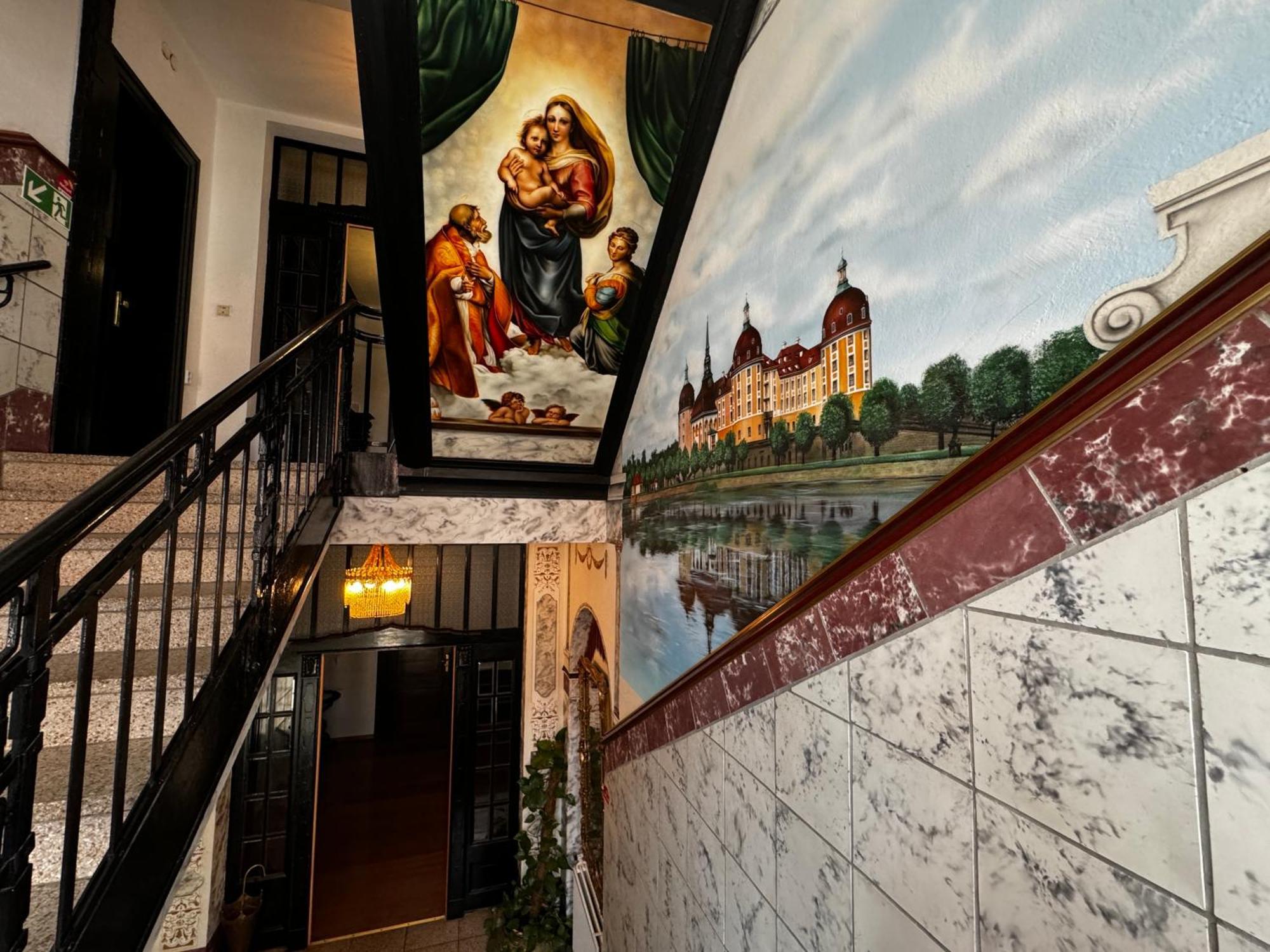 Hotel Zu Den Linden Дрезден Экстерьер фото